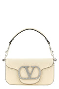 Valentino Garavani Small Shoulder Bag with Crystal VLogo