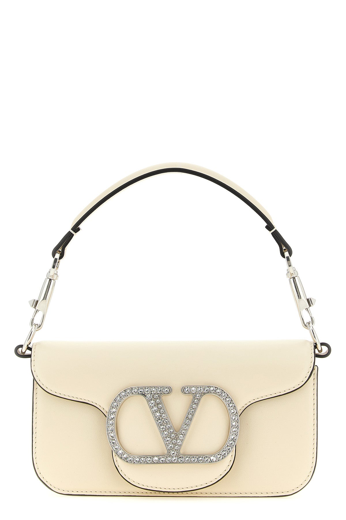 Valentino Garavani Small Shoulder Bag with Crystal VLogo