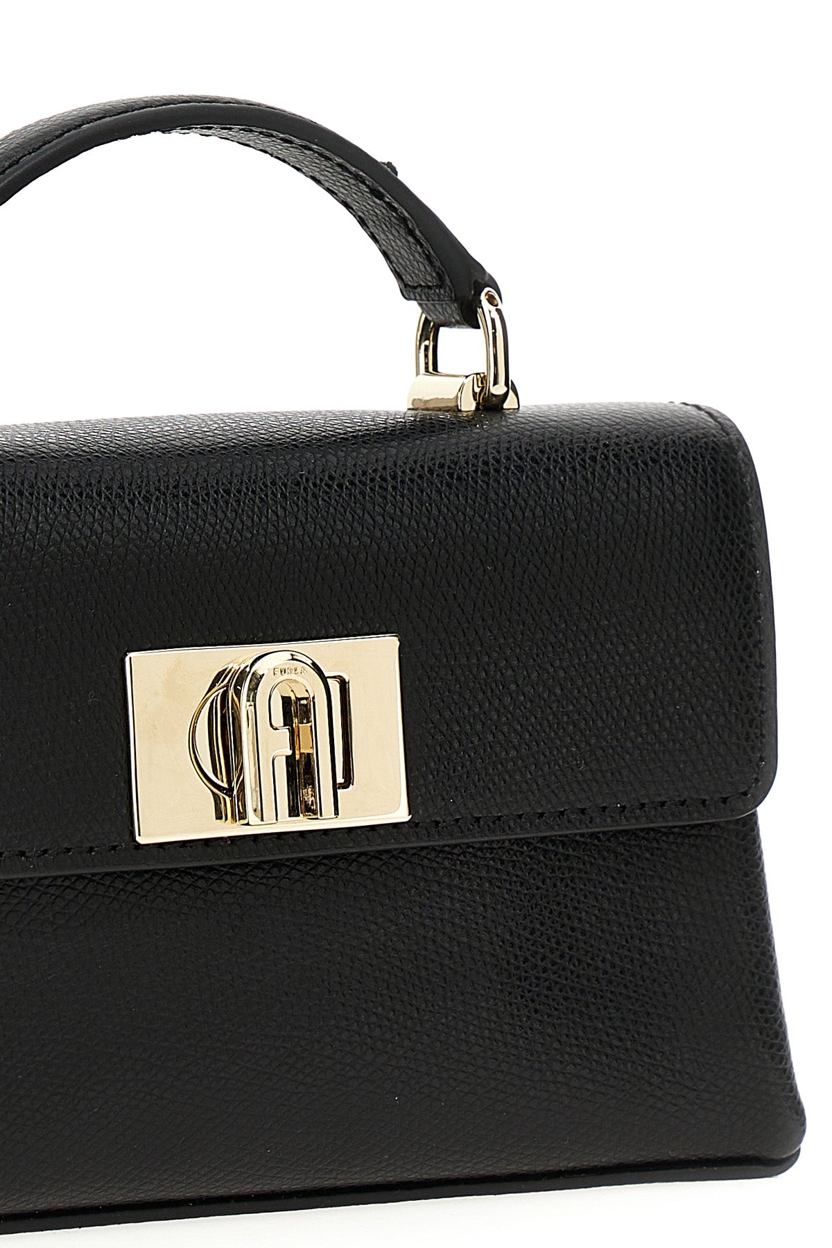 FURLA Handbag Arch Logo Turn-Lock Detail