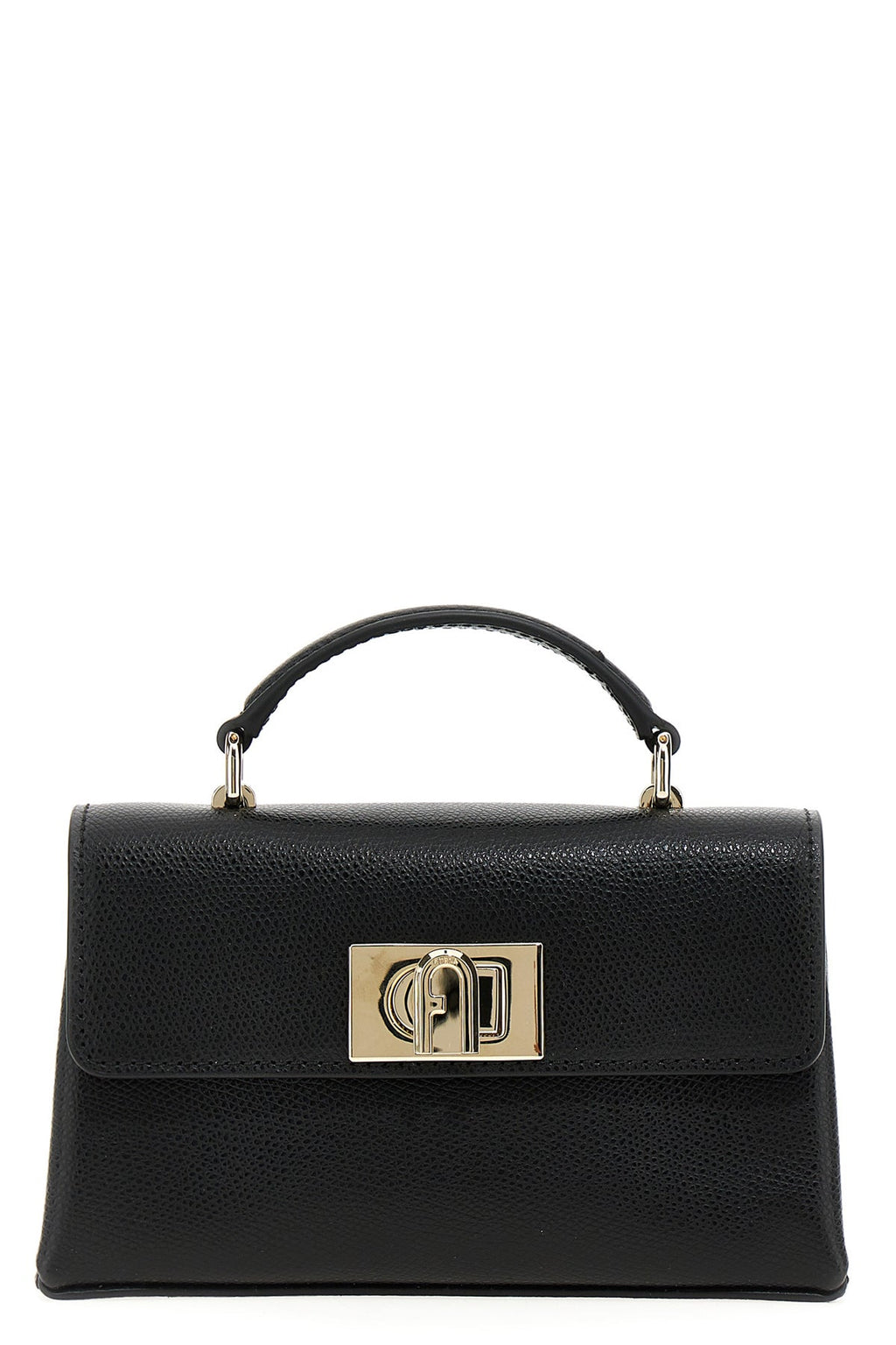 FURLA Handbag Arch Logo Turn-Lock Detail