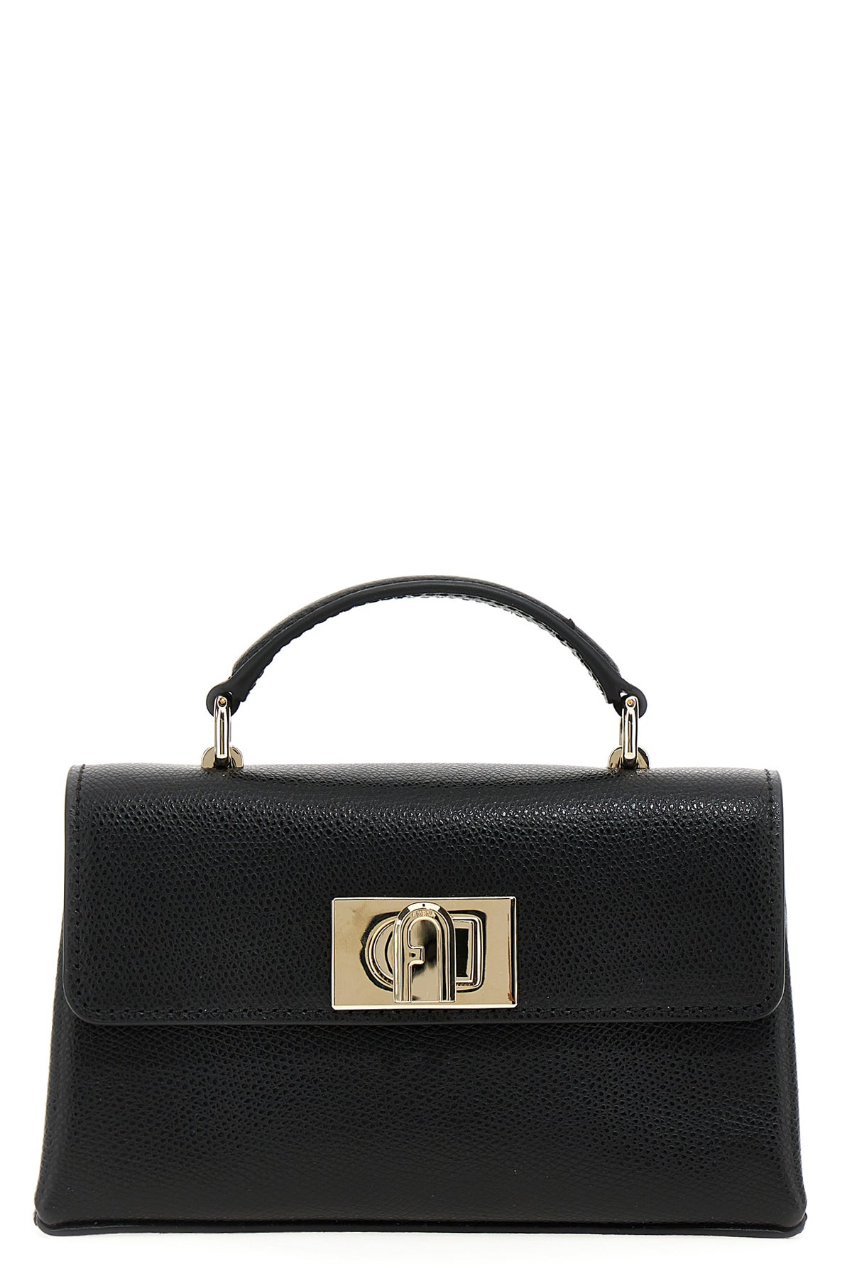 FURLA Handbag Arch Logo Turn-Lock Detail