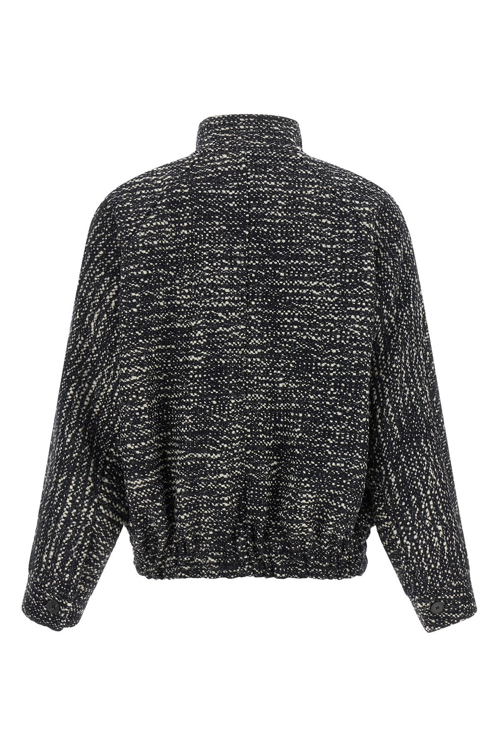 Lee Bouclé Wool Bomber Jacket