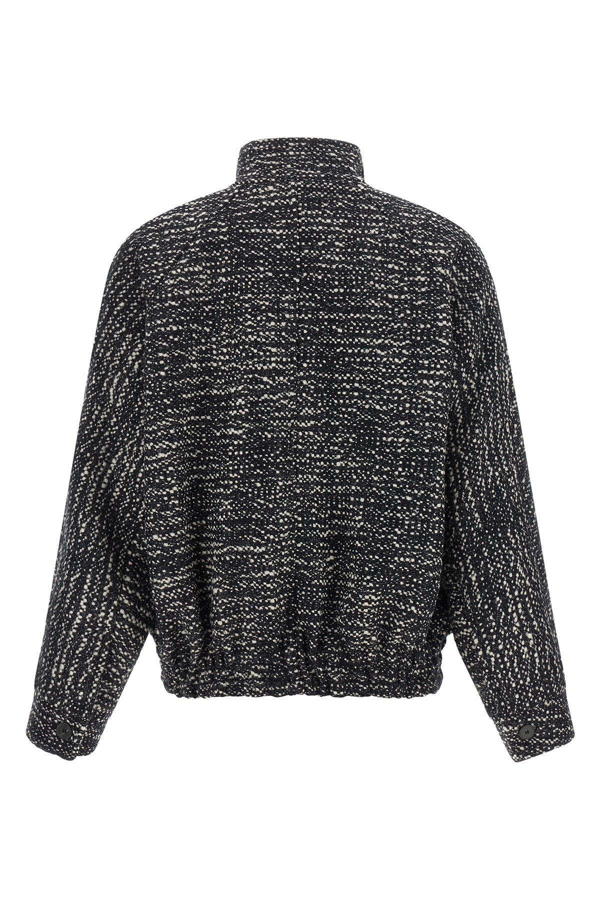 Lee Bouclé Wool Bomber Jacket