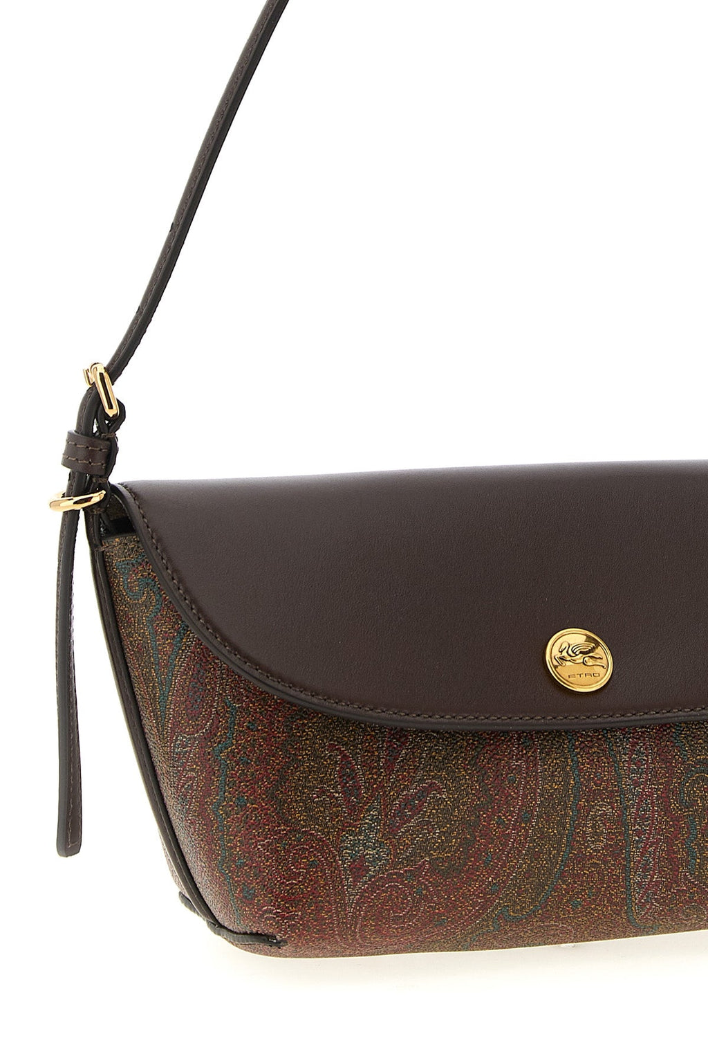 Etro Shoulder Bag With Pegaso Plaque