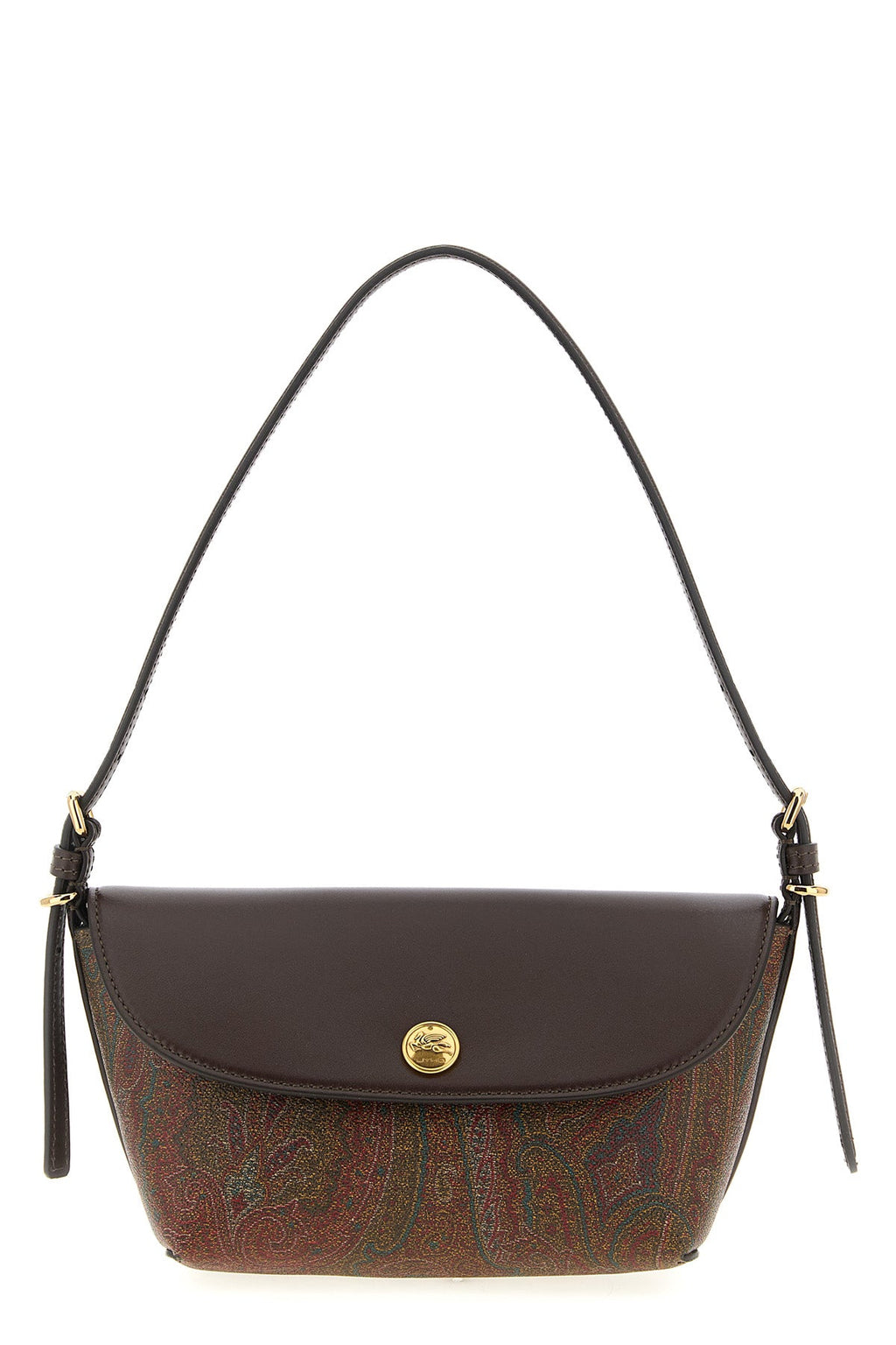 Etro Shoulder Bag With Pegaso Plaque