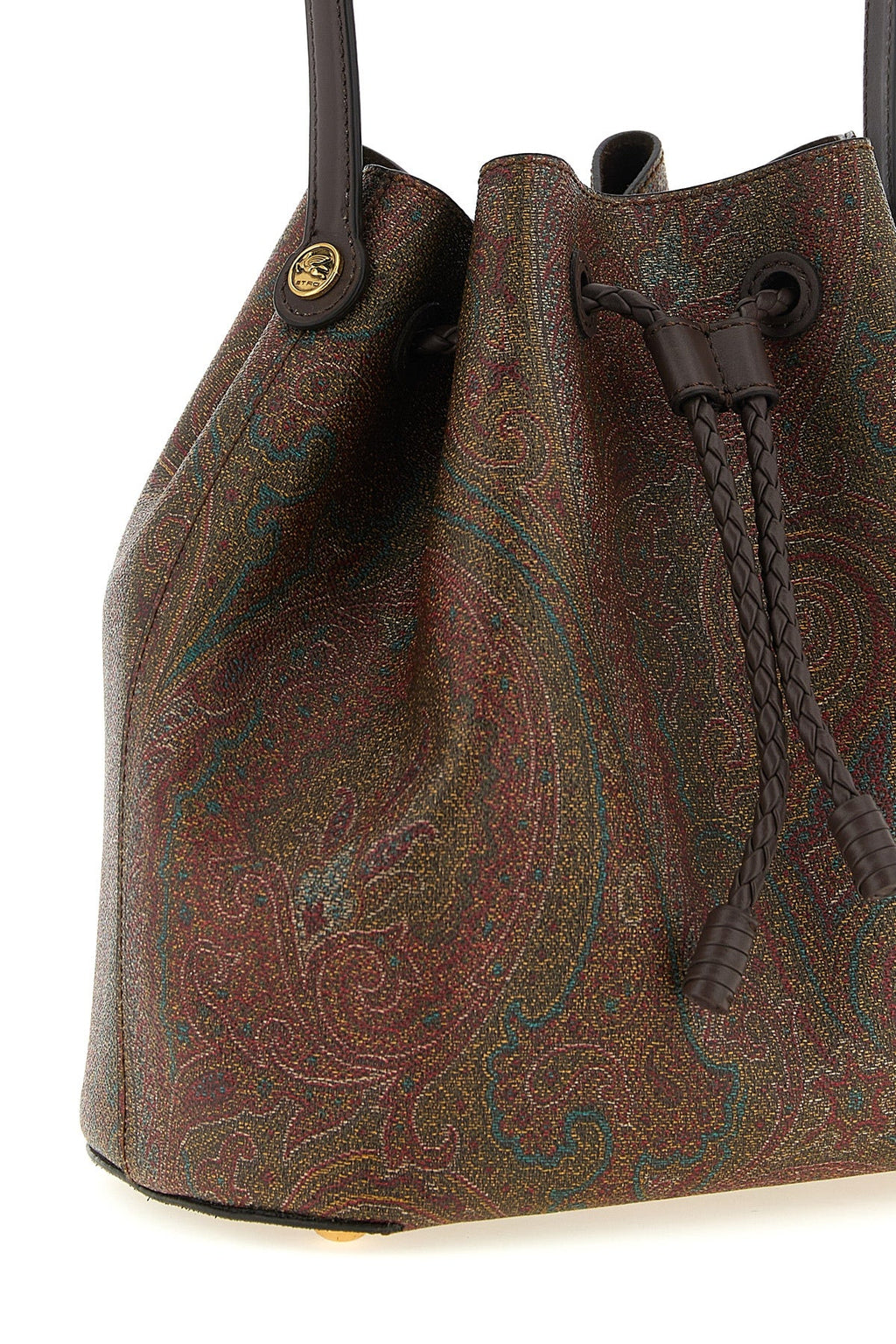 ETRO Bucket Bag with Pegaso Plaque