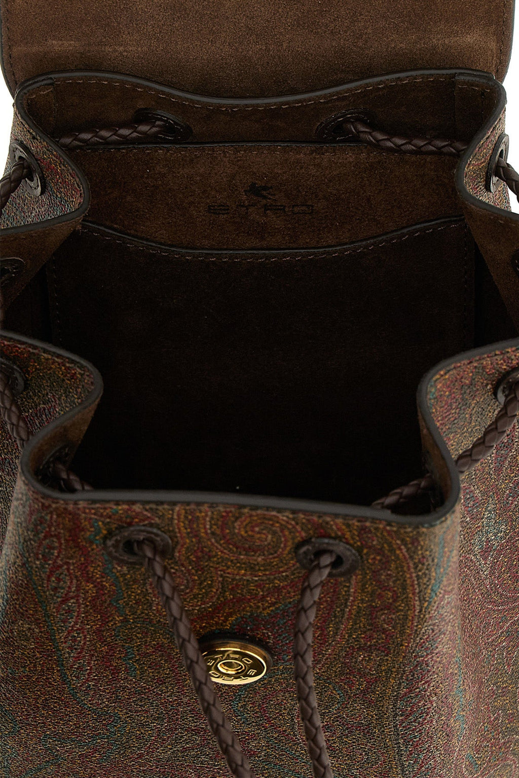 Etro Small Essential Backpack with Pegaso Detail