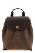 Etro Small Essential Backpack with Pegaso Detail