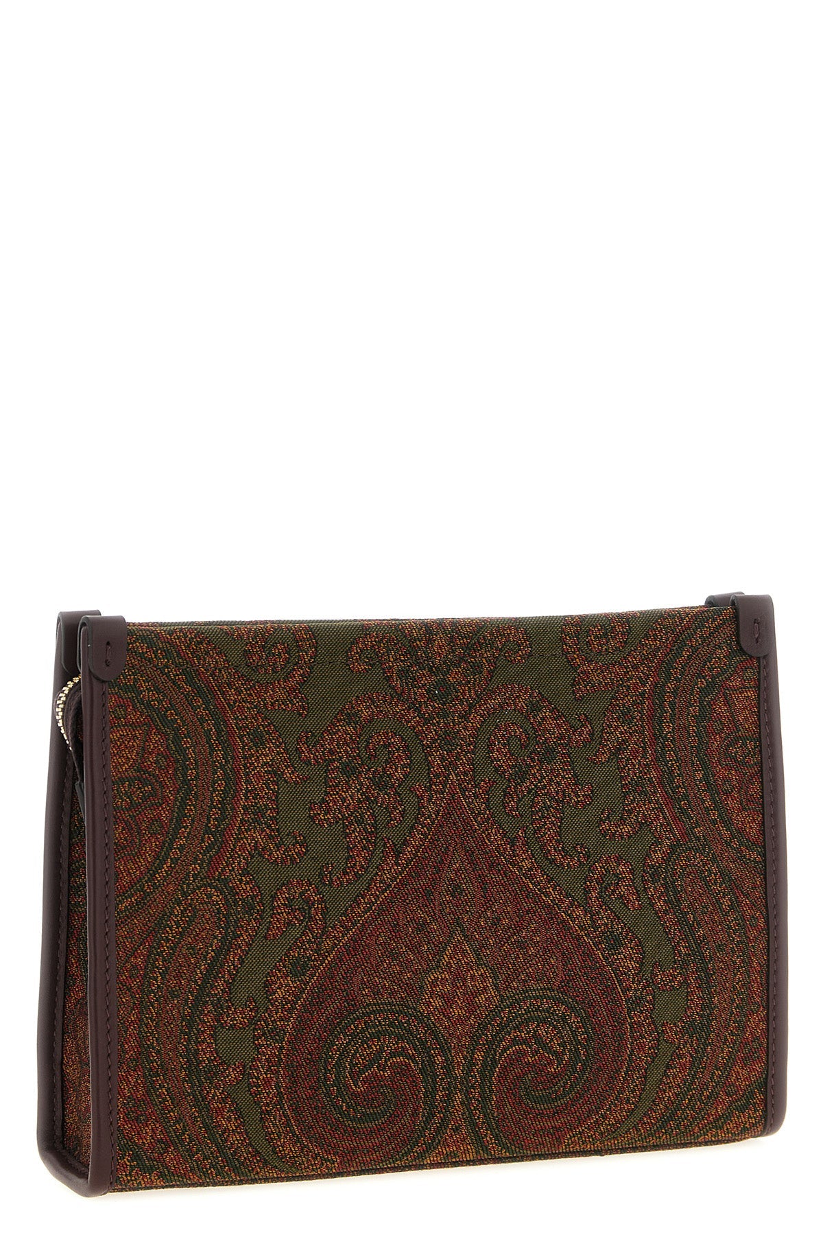 ETRO Jacquard Fabric Pouch With Pegaso Detail