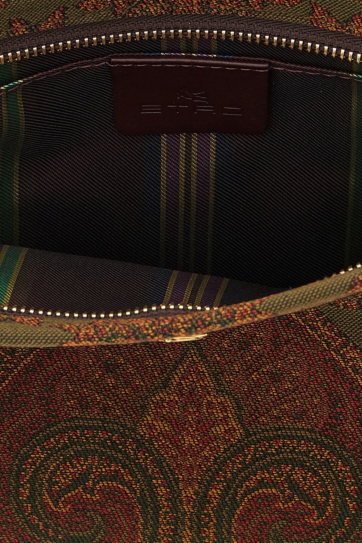 ETRO Jacquard Fabric Pouch With Pegaso Detail