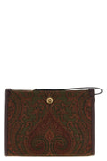ETRO Jacquard Fabric Pouch With Pegaso Detail