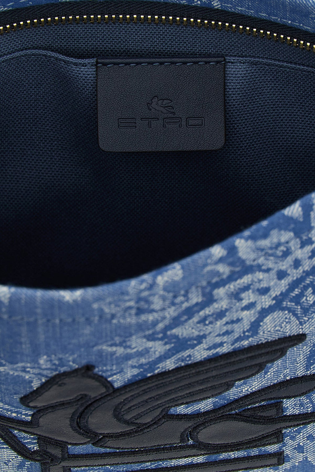 ETRO Jacquard Pochette with Pegaso Detail