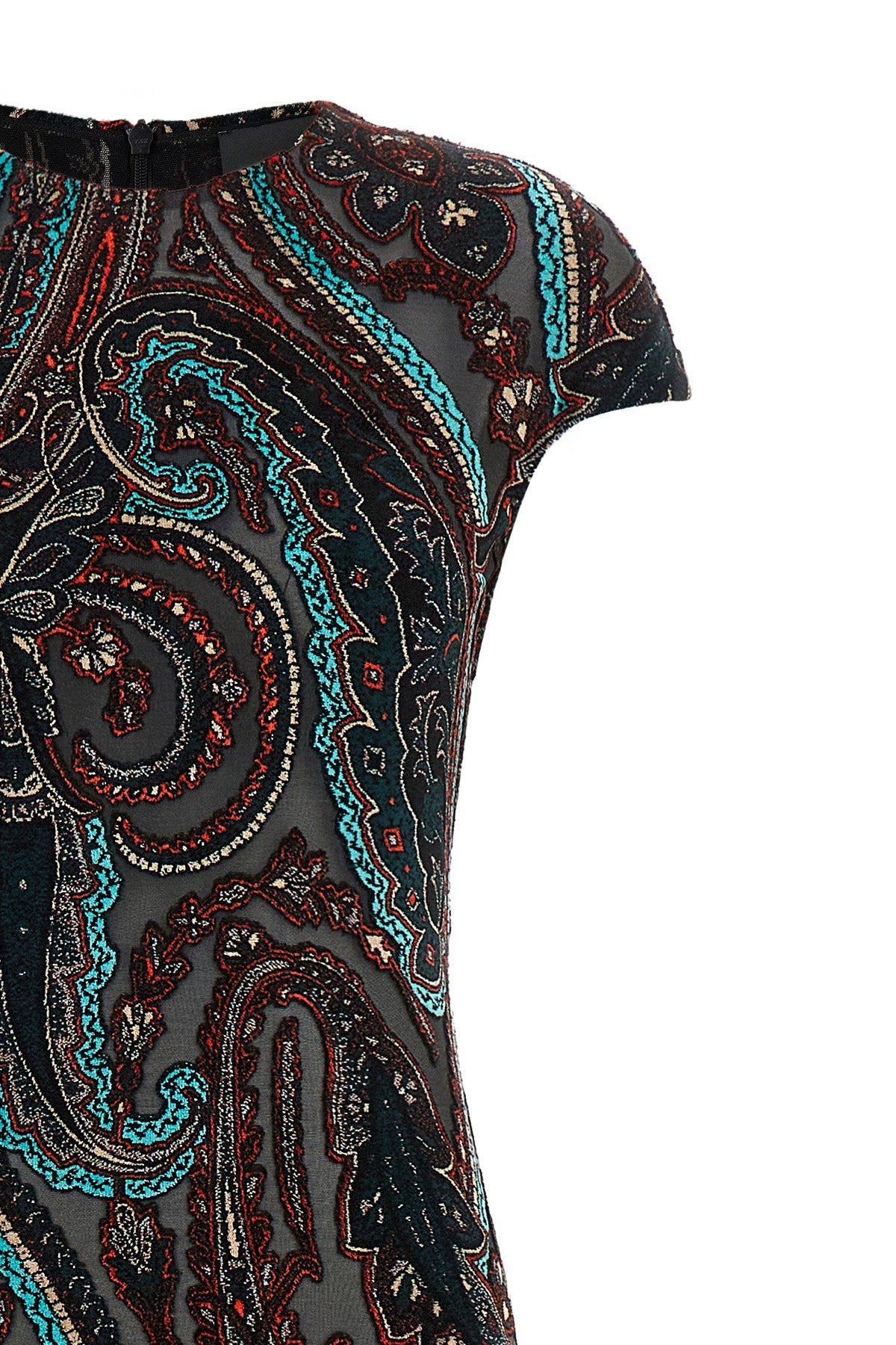 Devoré Velvet Gown