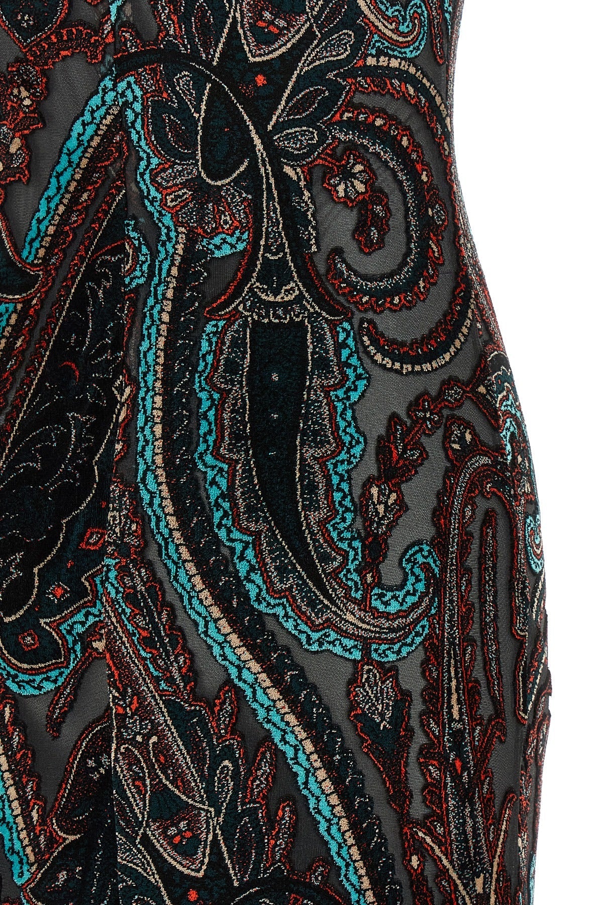 Devoré Velvet Gown