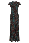 Devoré Velvet Gown