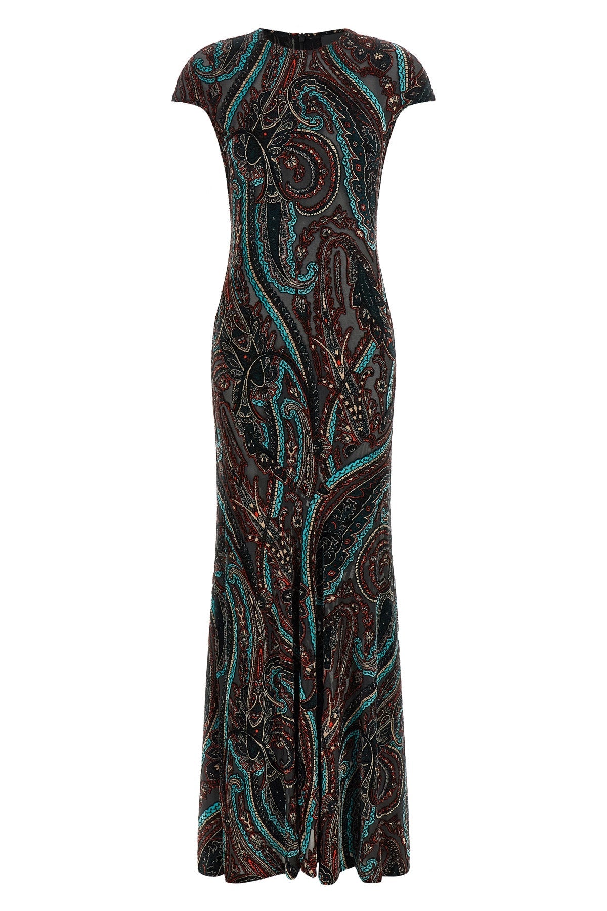 Devoré Velvet Gown