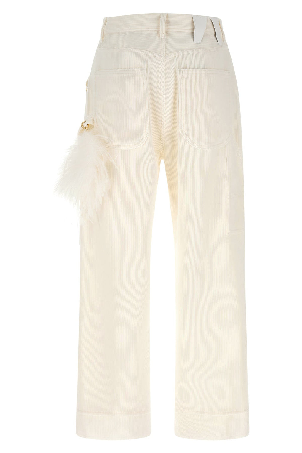 DARKPARK Carpenter Pants - Feather Detail