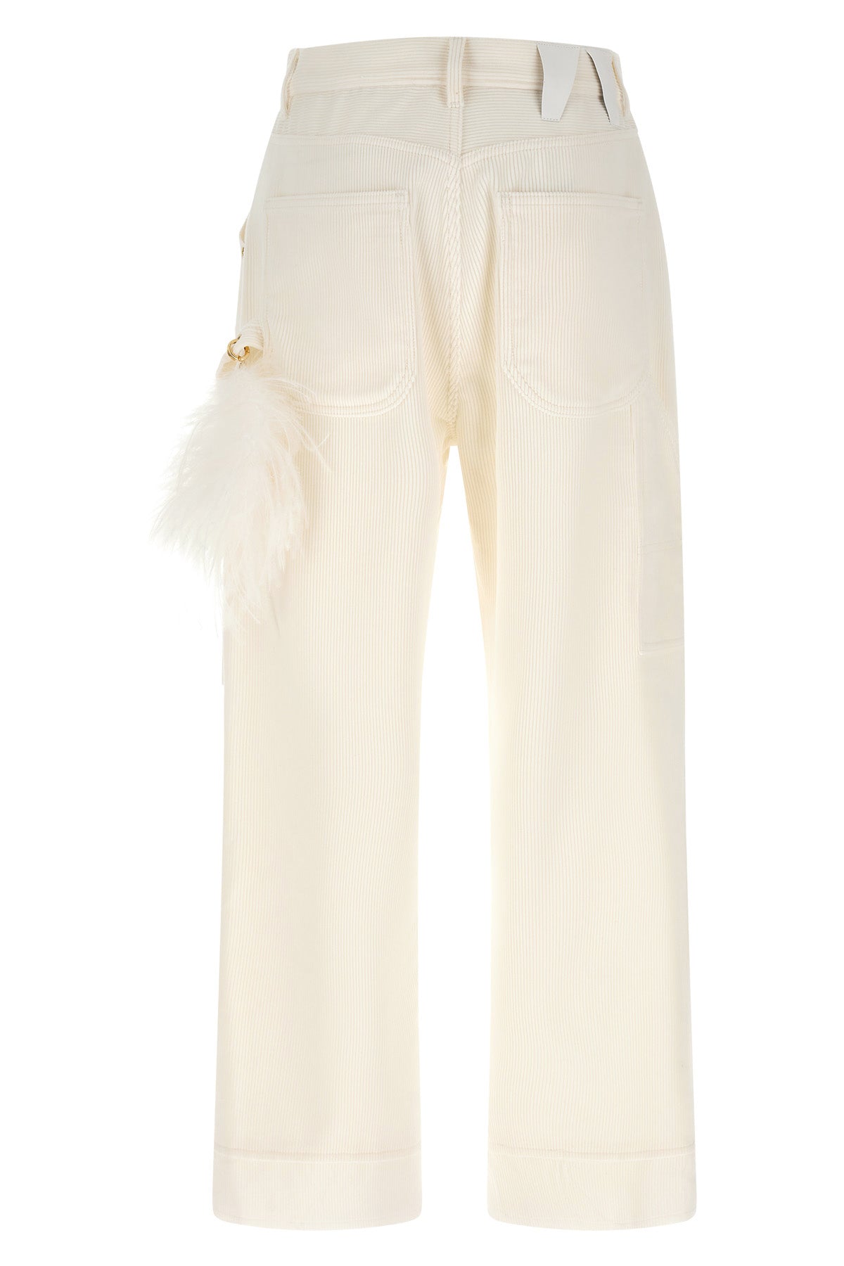 DARKPARK Carpenter Pants - Feather Detail