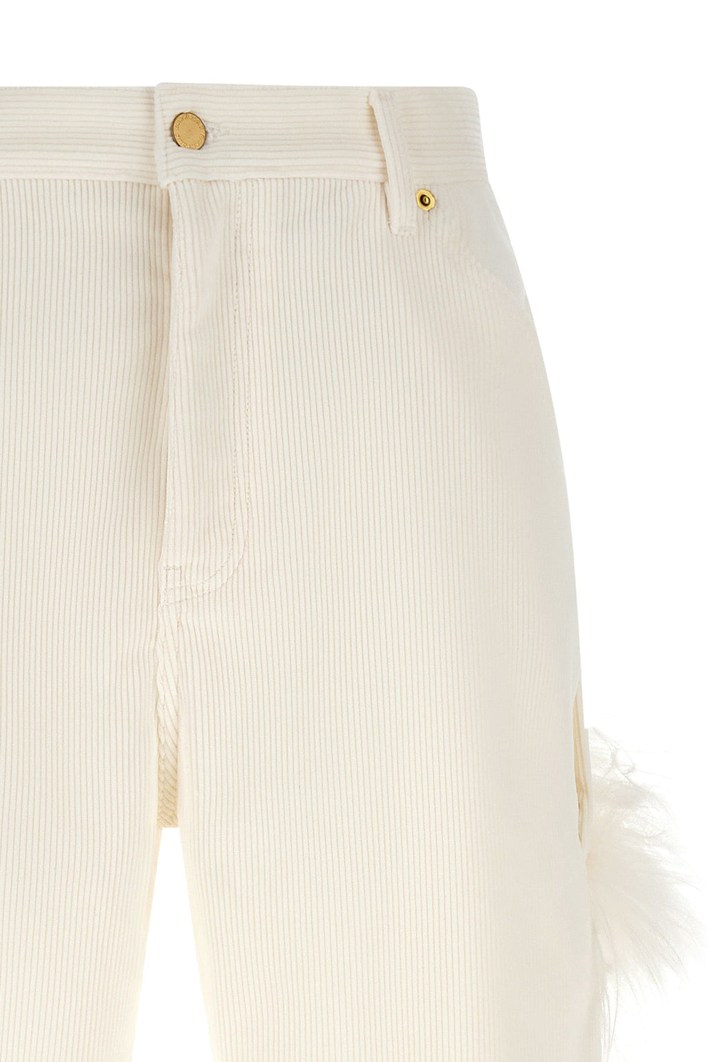 DARKPARK Carpenter Pants - Feather Detail