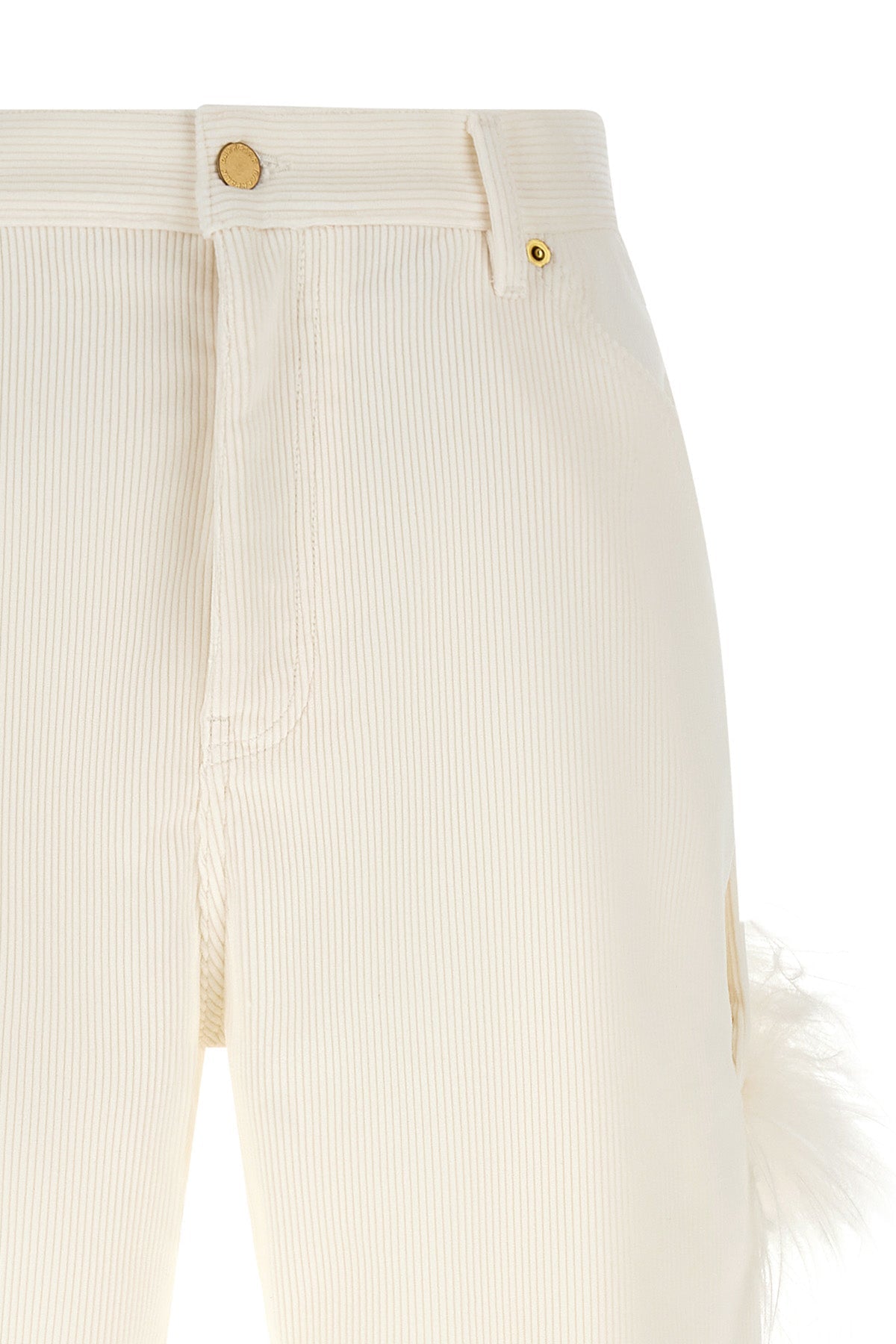 DARKPARK Carpenter Pants - Feather Detail