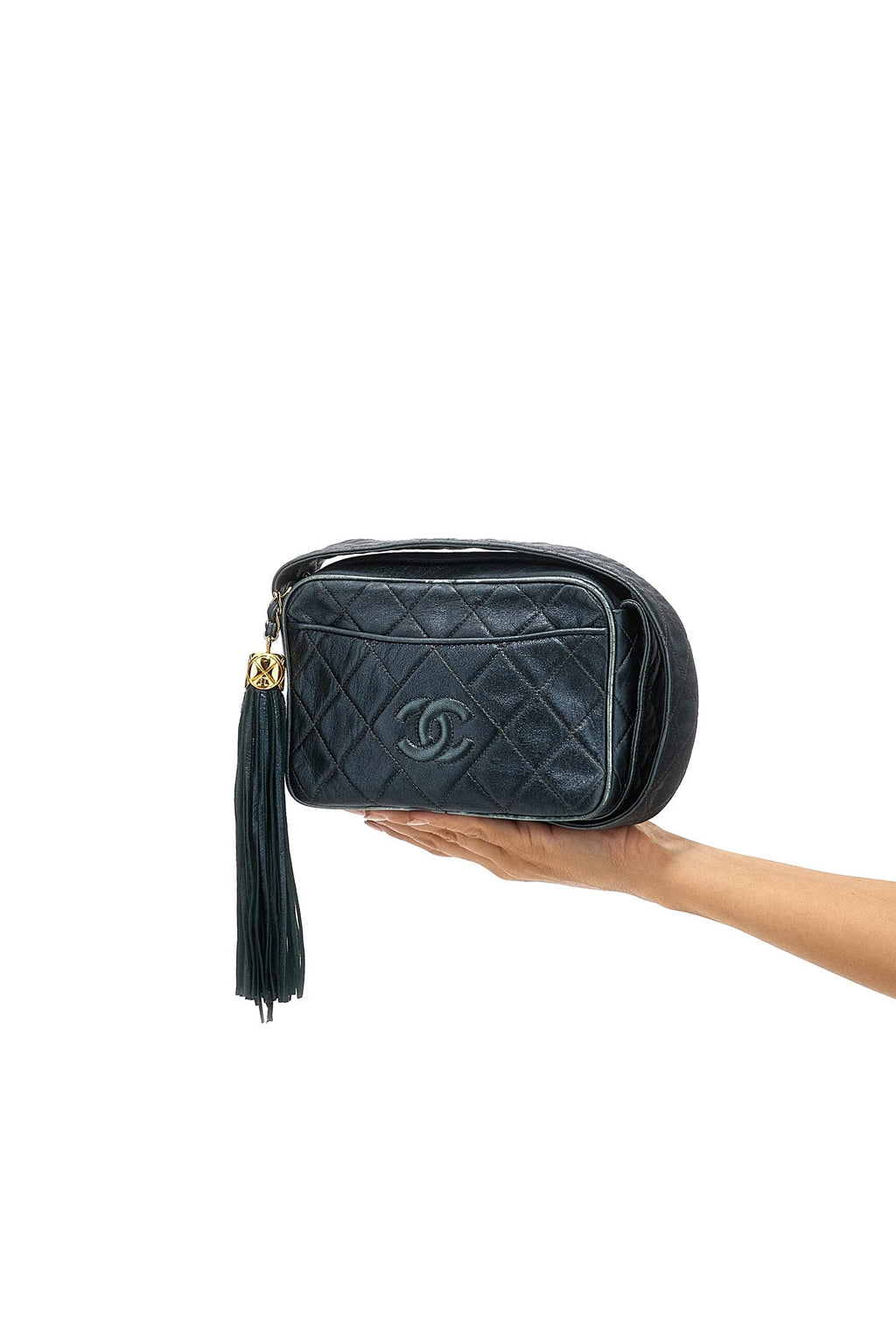 Vintage Chanel 'Mark Fringe 1992' Shoulder Strap
