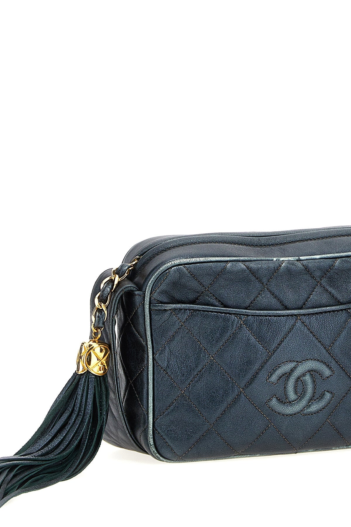 Vintage Chanel 'Mark Fringe 1992' Shoulder Strap