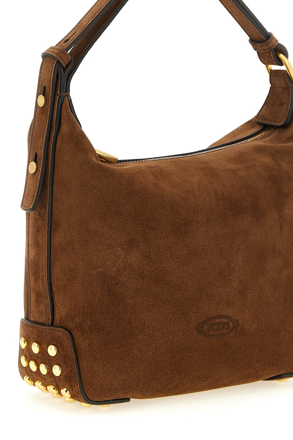 'Gommini' mini suede shoulder bag