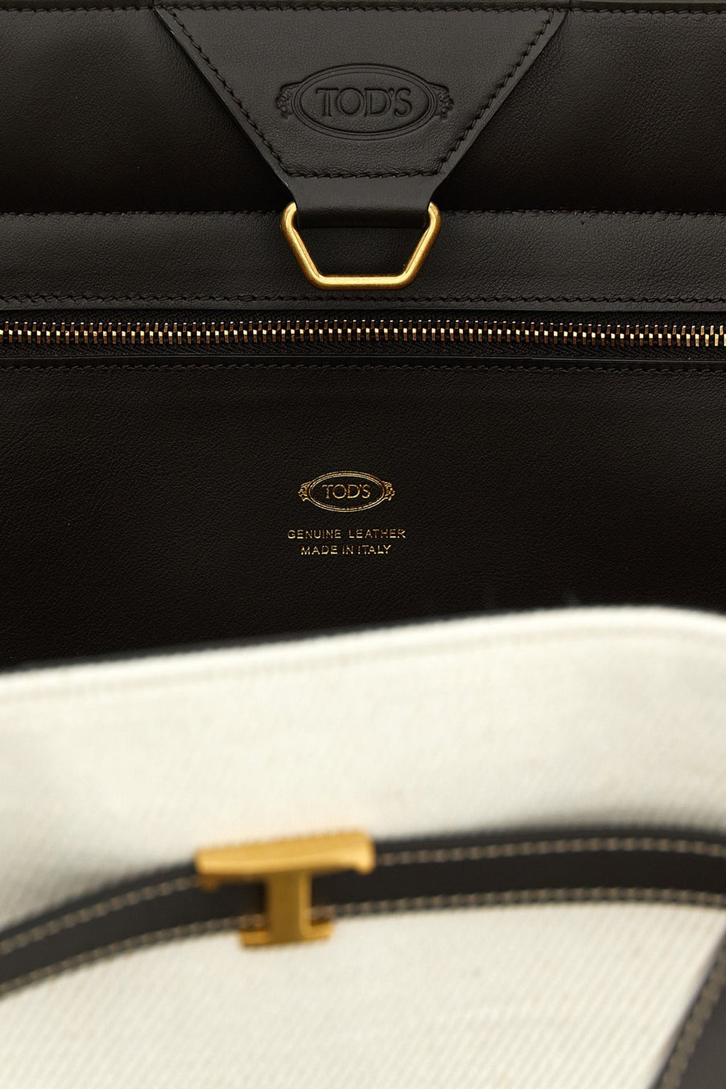 Tod's Tote Bag With T Timeless Plaque