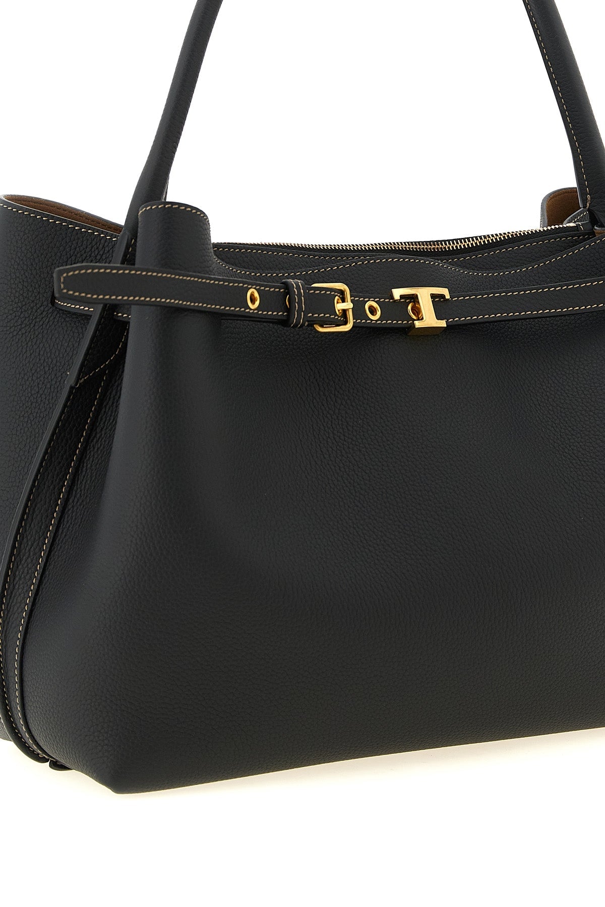 T Signature Small Top Handle Bag