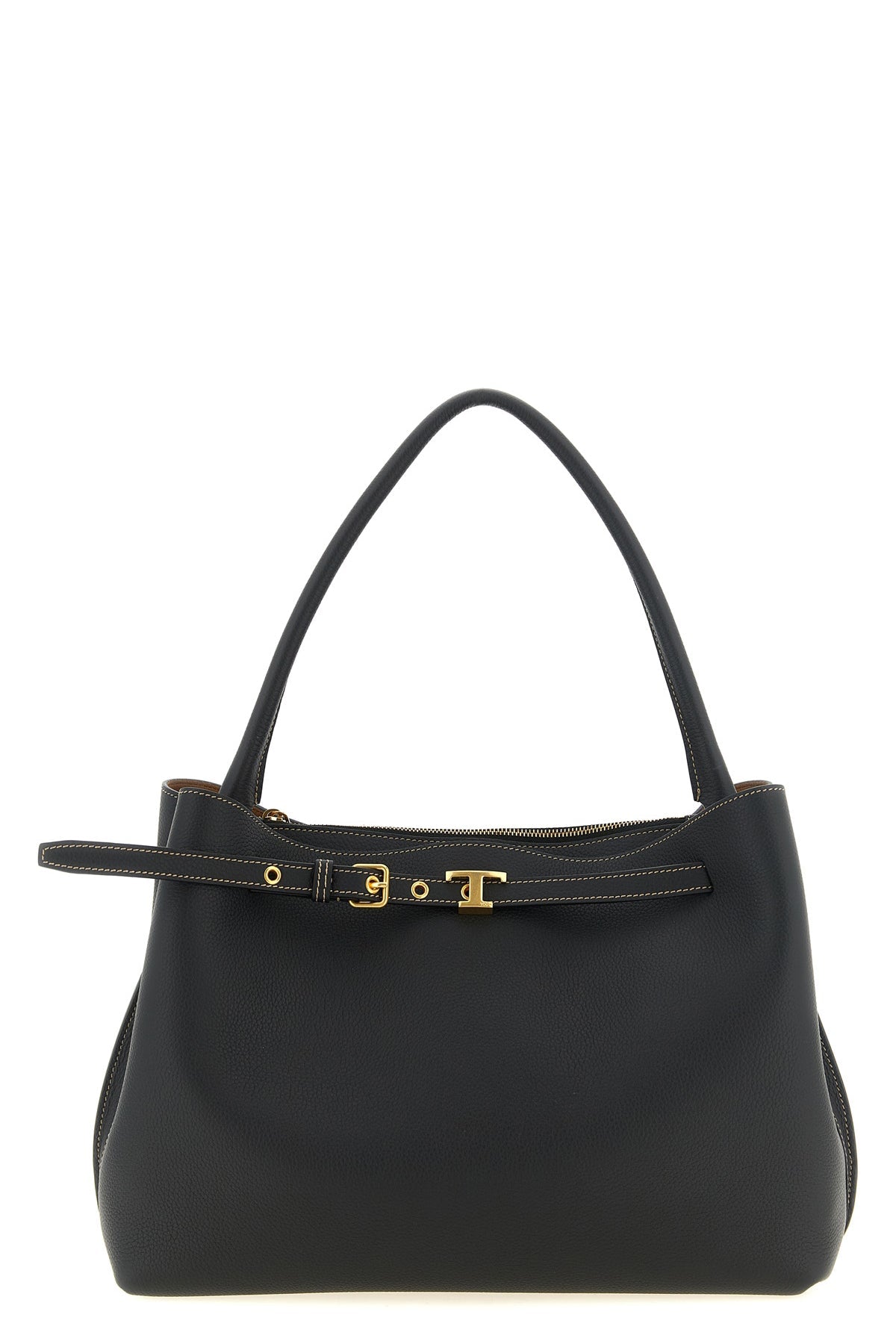 T Signature Small Top Handle Bag