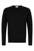 Crew-Neck Sweater with Side Slits