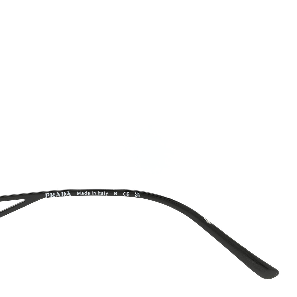 Acetate Sunglasses SPR 14Y Black Slate Gray