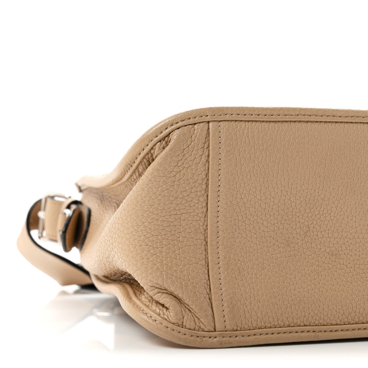 Vitello Daino Soft Hobo Messenger Bag Sabbia