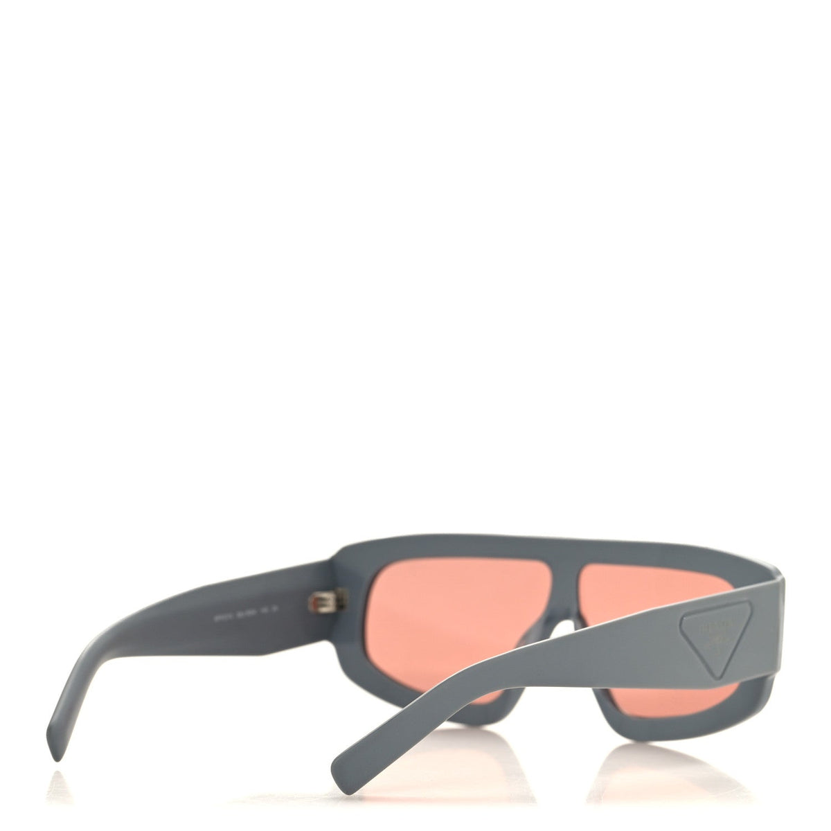 Acetate Shield Sunglasses SPR D10 Cement