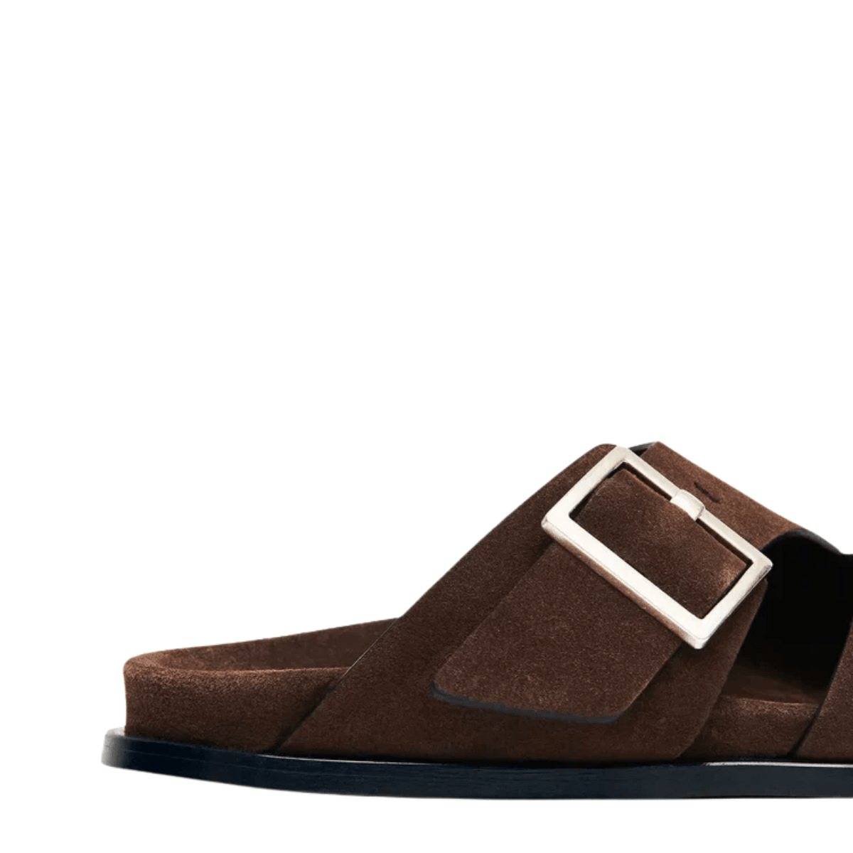 Alohas Women's Alba Sandal in Suede Brown