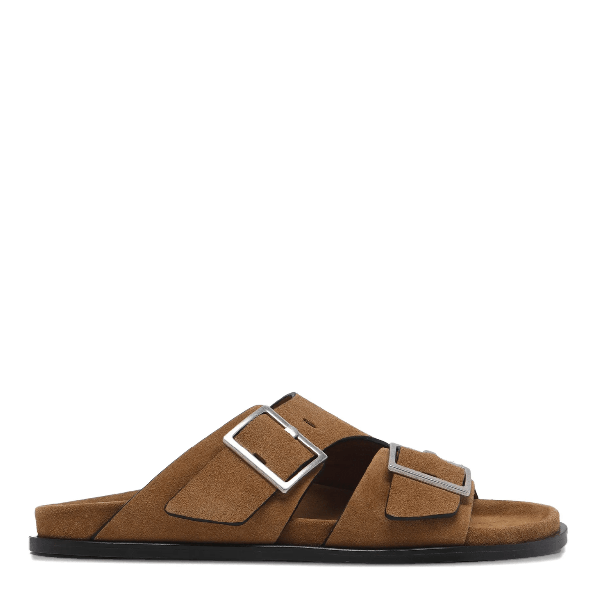 Alohas Women's Alba Sandal in Suede Tan