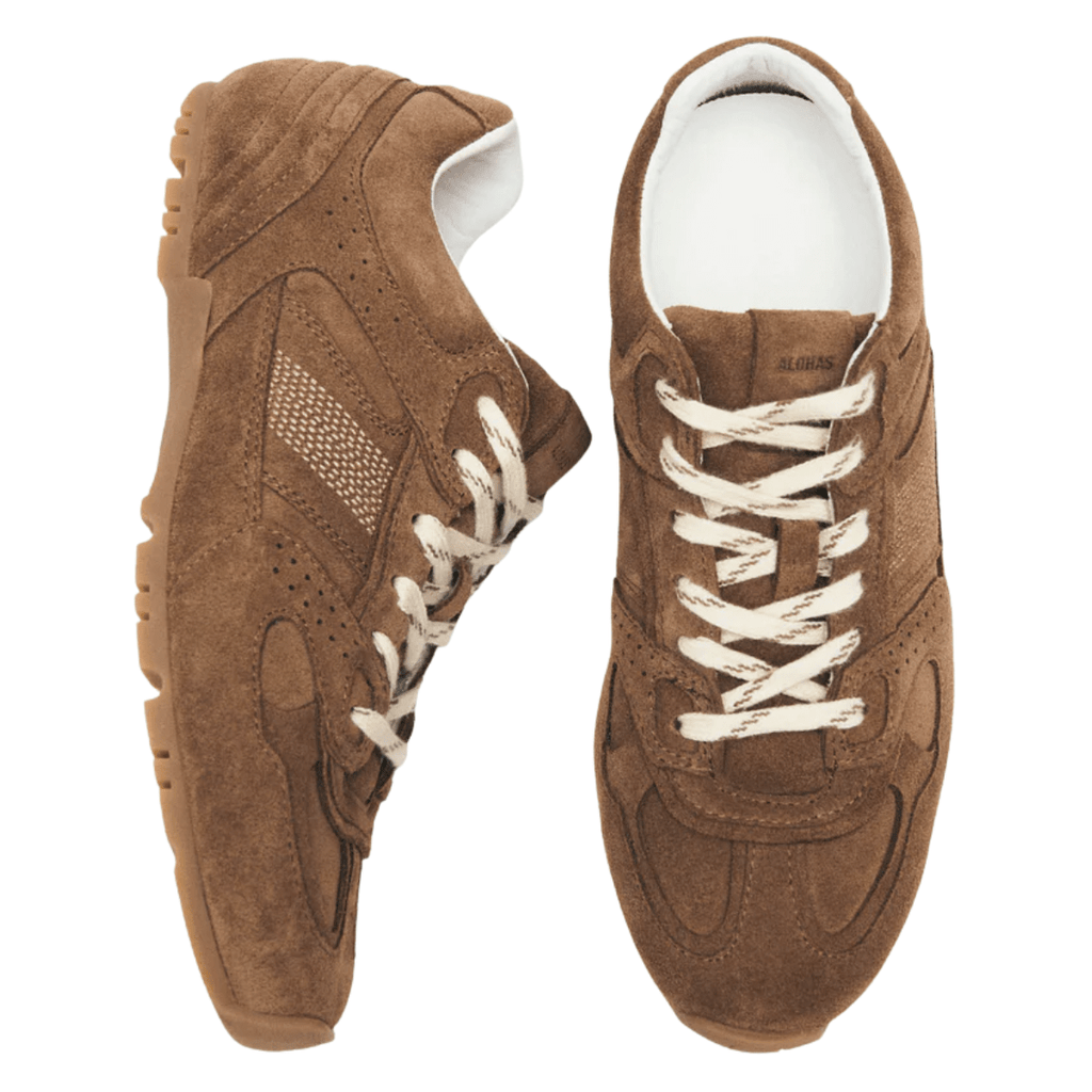 Alohas Women's Tb.56 in Suede Brown Leather