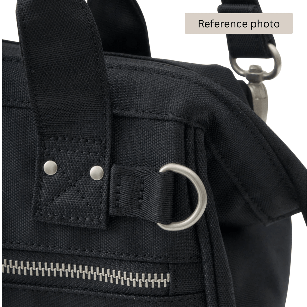 Anello Cross Bottle 2 Way Mini Shoulder Bag in Black