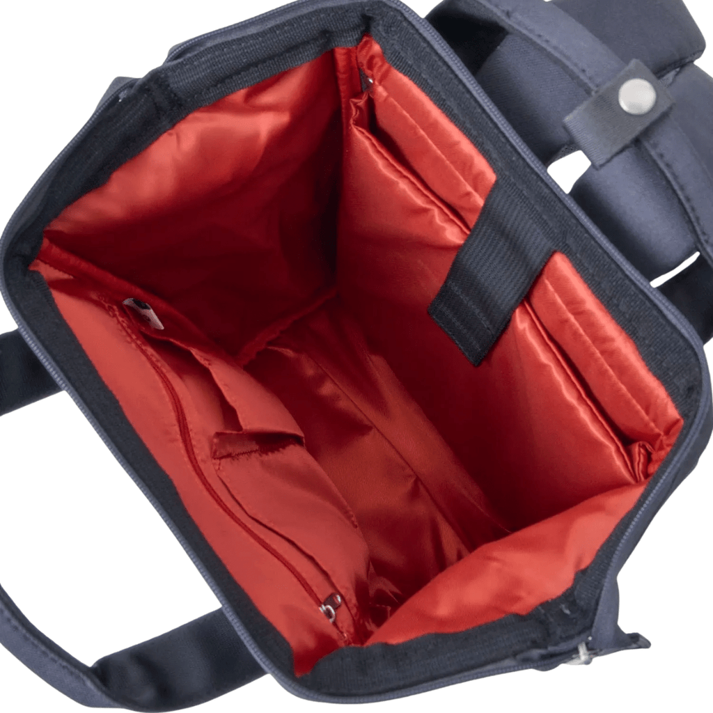 Anello Cross Bottle Backpack Small in Dark Grey