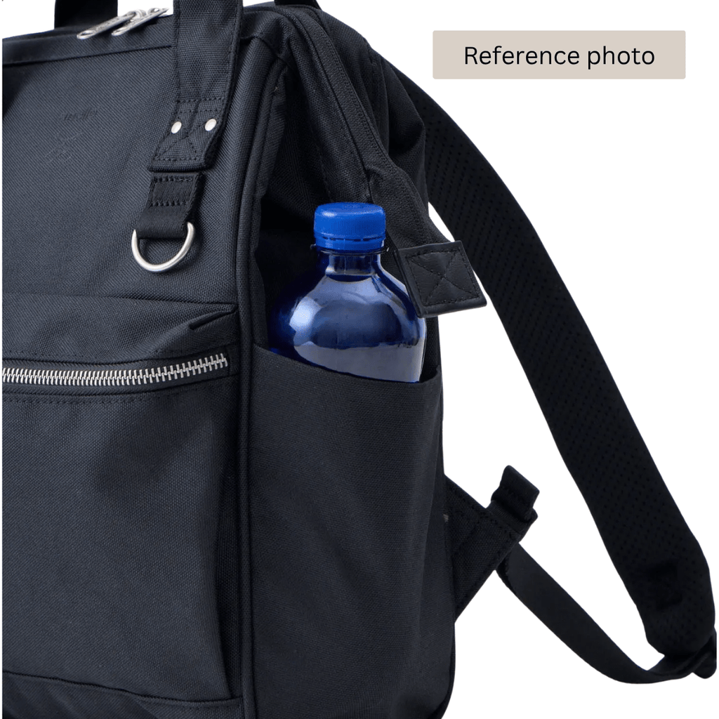 Anello Cross Bottle Backpack Small in Navy