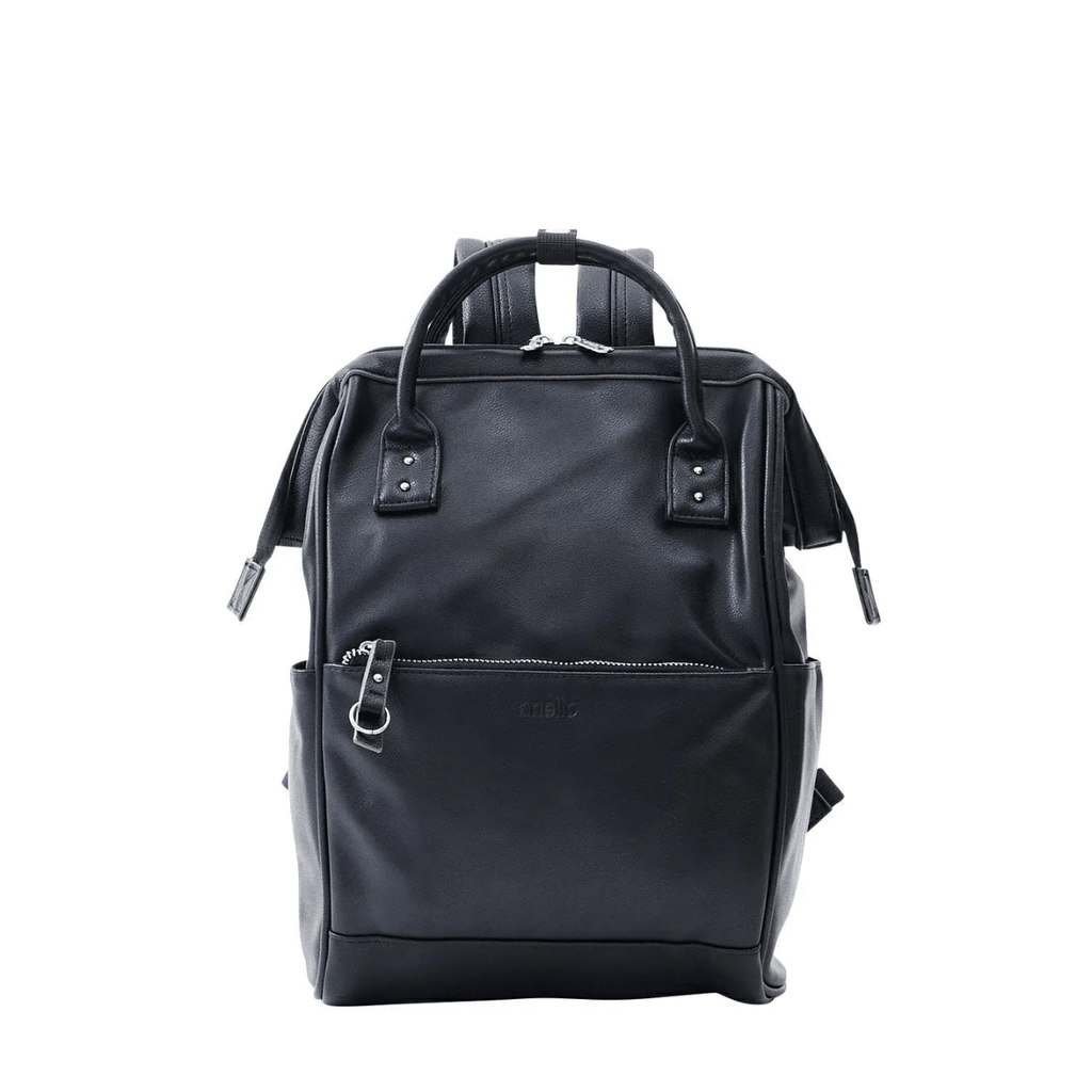 Anello Re:Retro Clasp Backpack Small in Black