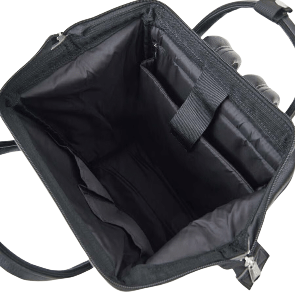 Anello Re:Retro Clasp Backpack Small in Black