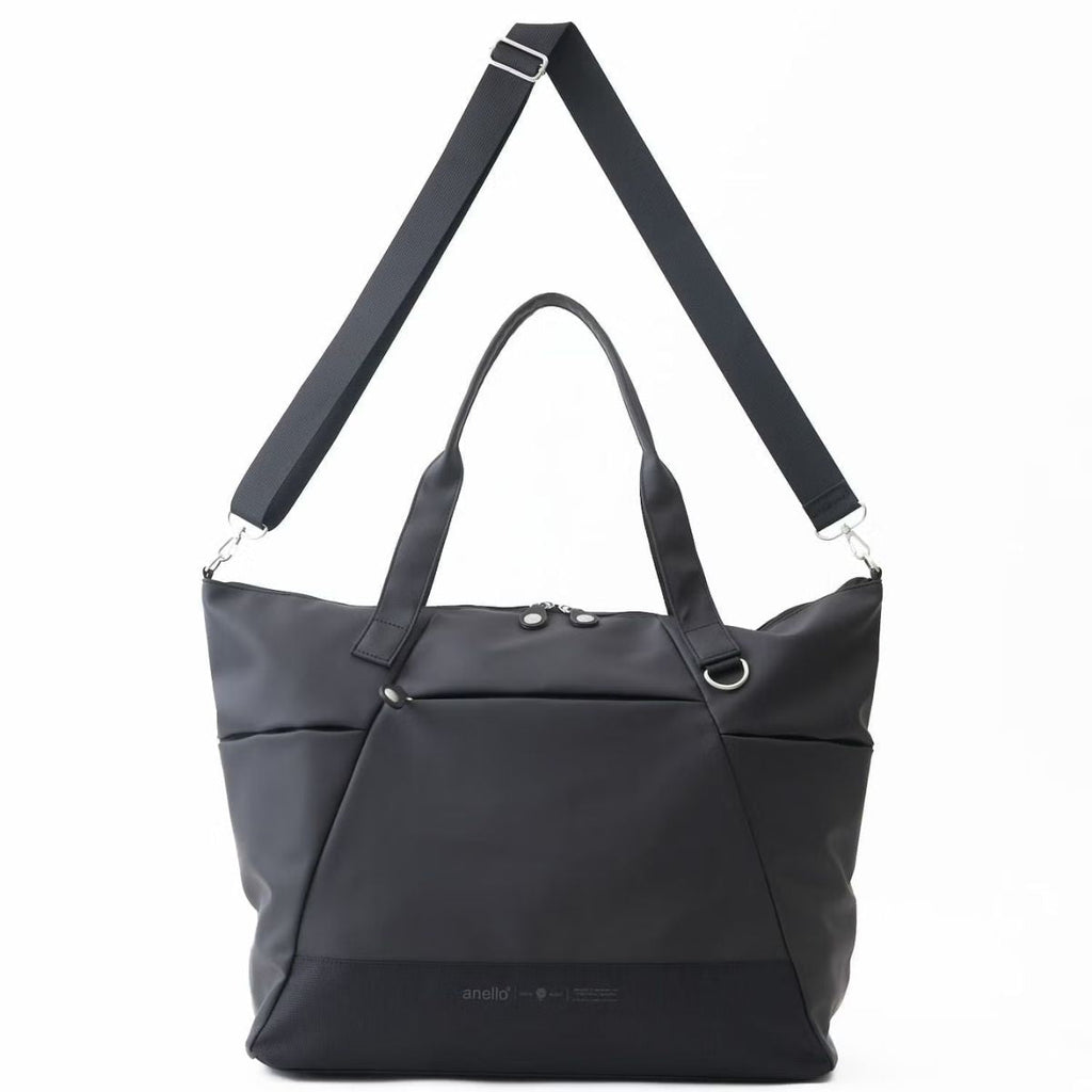 Anello Seek 2-Way Tote Bag in Black