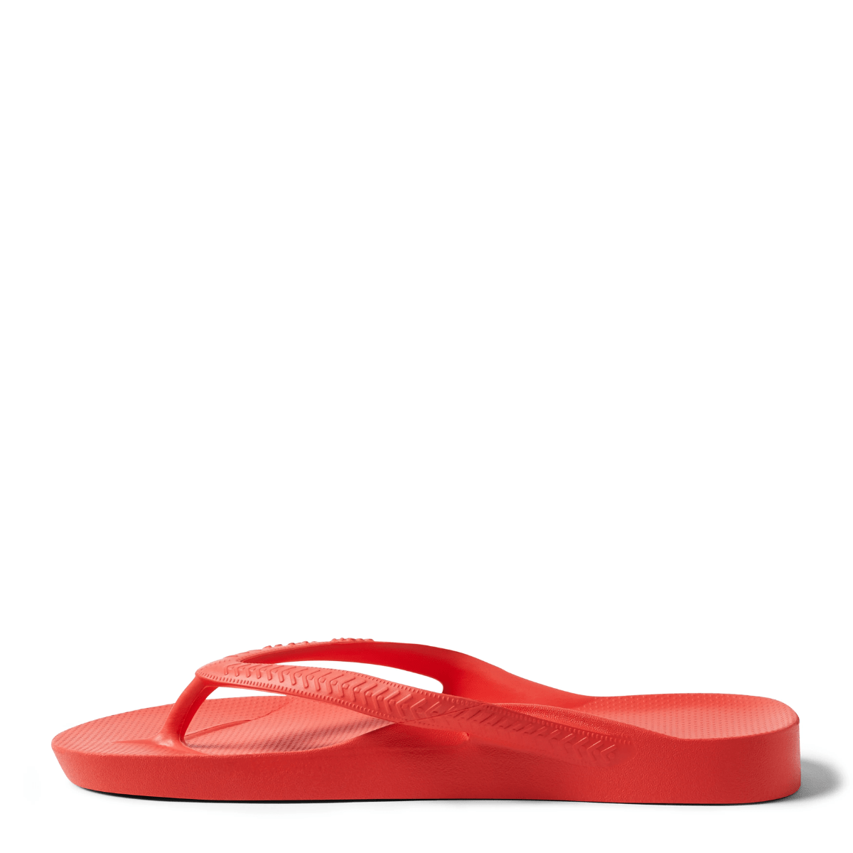 Archies Women's Arch Support Flip Flops in Coral