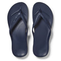 Archies Arch Support Flip Flops in Navy