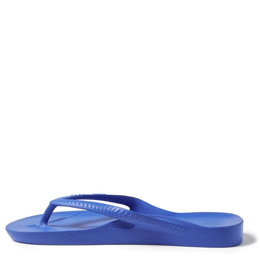 Archies Arch Support Flip Flops in Royal Blue