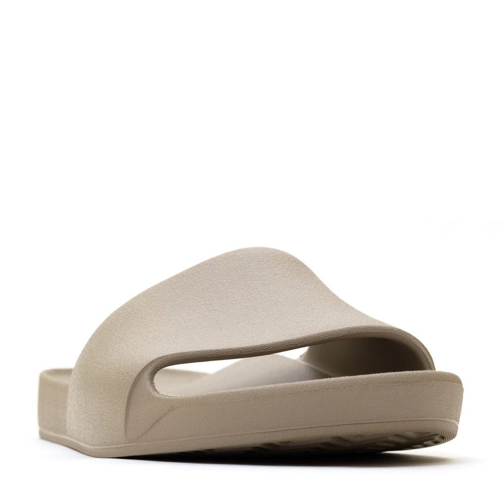 Archies Arch Support Slides in Taupe