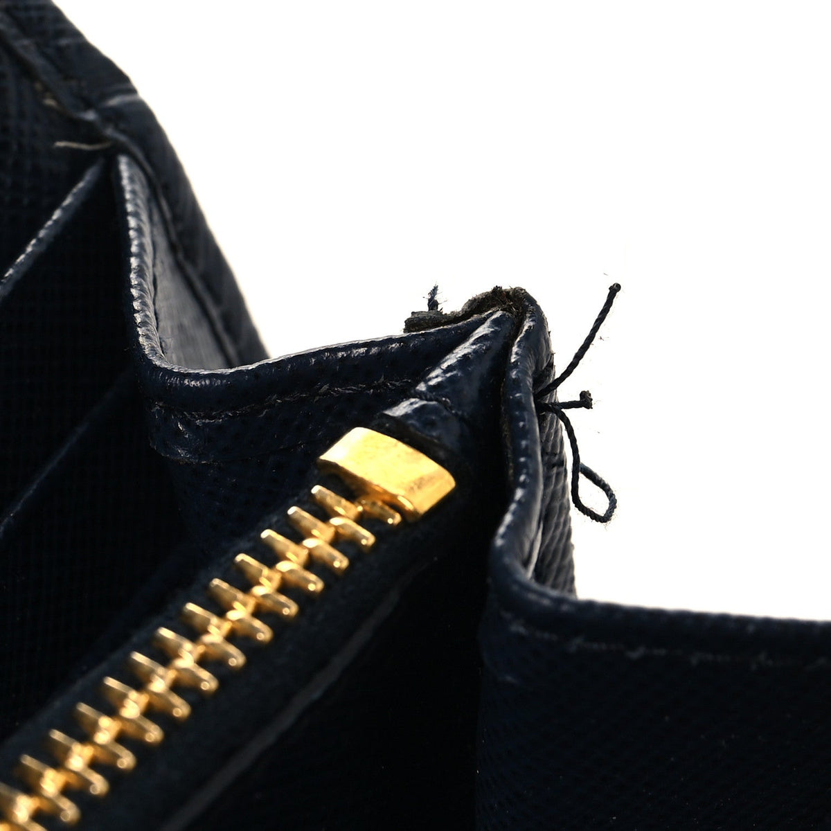 Saffiano Metal Continental Flap Travel Wallet Bluette