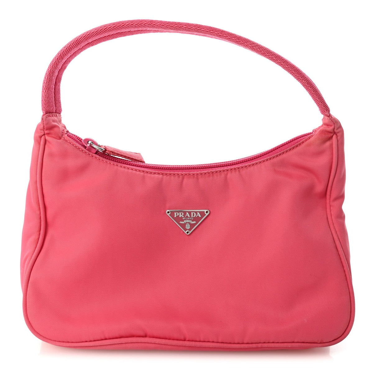 Tessuto Nylon Sport Mini Shoulder Bag Pink
