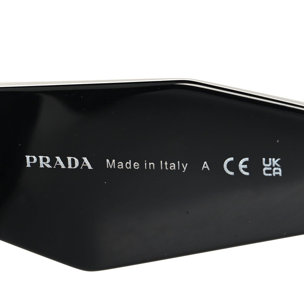 Acetate Symbole Sunglasses SPR 17W Black